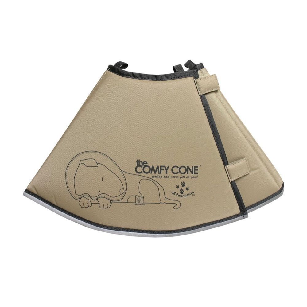 NEW Comfy Cone Pet Cone Dogs, Cats Soft After Surgery Large